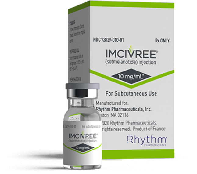 IMCVIREE (setmelanotide) Container